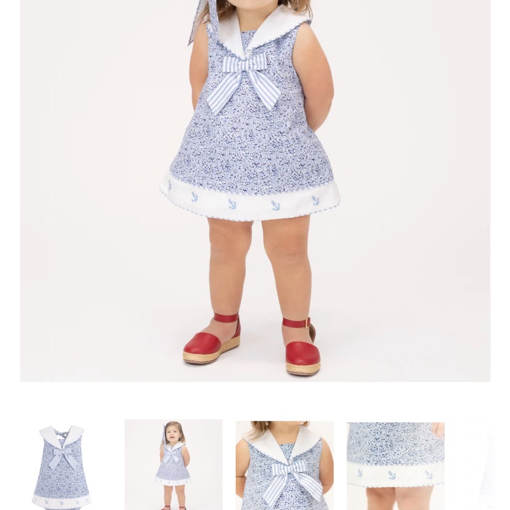 Dondolo Anchor Baby Girls Bubble 12m NWT